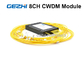Fiber Optik Amplifikatör için 8 Kanal Simplex Fiber CWDM Modülü 1270 - 1610nm
