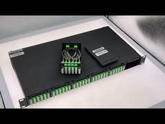 144 Çekirdek 1U Rack Mount MPO-LC/APC Tek Mod Fiber ODF Çinli Bağlantı ile