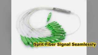 Fiber Optik Bölücü FTTH SC APC 1x2