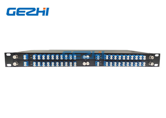 LC UPC 8CH 100Ghz DWDM Mux Demux 4slot Raf Şasi