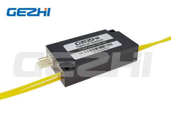satın al Alüminyum Kara Kutuda 4 Pinli 2x2A Opto Mekanik Optik Anahtarlar online manufacture