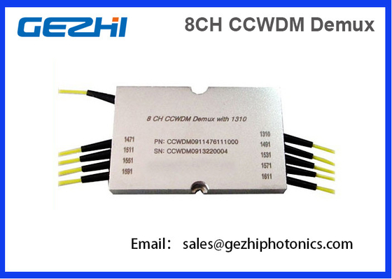 satın al 8CH CWDM Mux Demux Kompakt Kaba Dalga Boyu Bölmeli Çoklayıcı online manufacture