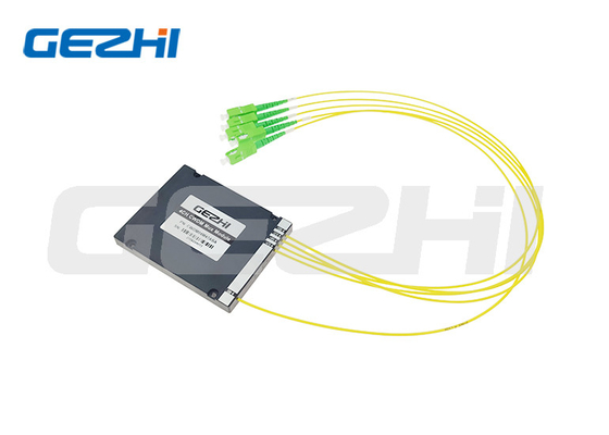 satın al LC UPC Adaptörlü 4CH 1270~1610nm Fiber CWDM MUX Kaset Modülü online manufacture