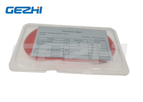 satın al Fiber Bragg Izgara için 4 Port 1550nm Fiber Optik Sirkülatör SC APC online manufacture
