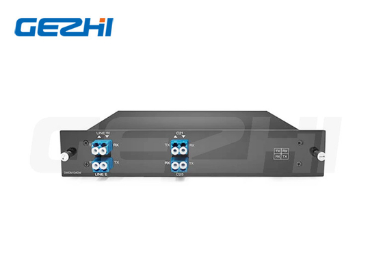 satın al 100GHz 2 Kanal Pasif Çift Fiber OADM Modülü DWDM Multiplexer online manufacture
