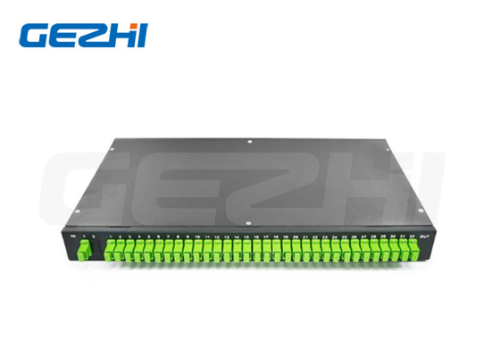 satın al Pasif optik ağ için 1X8 1X16 Fiber PLC Splitter Rack Mount online manufacture
