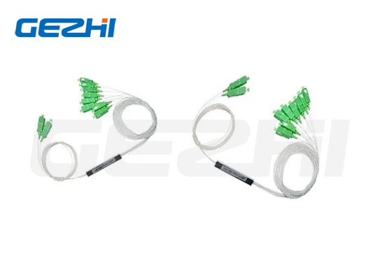 satın al 2X8 LC Tek modlu 0.9mm G657A1 Çelik Tipi Fiber Optic PLC Splitter In FTTx online manufacture