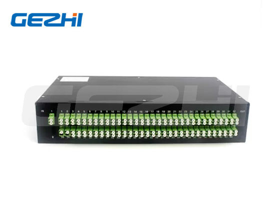 satın al 1x128 Rack Mount PLC Splitter Fiber Optic Network için düşük ekleme kaybı ile Çevrimiçi üretim
