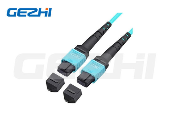 satın al Telekomünikasyon için düşük ekleme kaybı ile özelleştirilmiş Logo OM3 SX Fiber MPO Fiber Optic Connector Çevrimiçi üretim