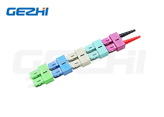 satın al 2.0mm 3.0mm FTTX SC UPC Telekom ağları için hassas seramik ferrule ile fiber optik bağlantı seti Çevrimiçi üretim