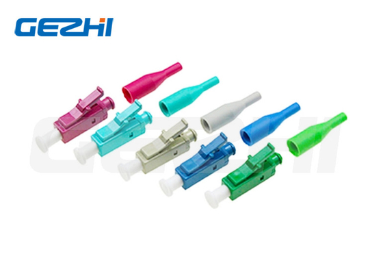 satın al Kompakt Tek Modlu Simplex Fiber Optik Konnektör LC UPC APC 0.9mm FTTH Mavi Yeşil online manufacture