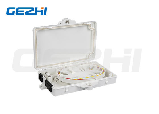 satın al FTTX Uygulamaları için 2 Çekirdekli ABS PC Plastikli 4 Fiber Birleştirme Alev Geciktirici Fiber Optik Sonlandırma Kutusu Çevrimiçi üretim