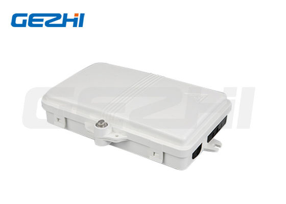 satın al ABS Fiber Optic Termination Box 4 Core FTTH Rosette Box duvara monte edilebilir tasarım Çevrimiçi üretim