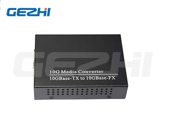 satın almak 10GBASE-X SFP+ ve RJ45 Bakır Bağlantı Noktalı, Ethernet için FCC Uyumlu 10G Medya Dönüştürücü Çevrimiçi üretim