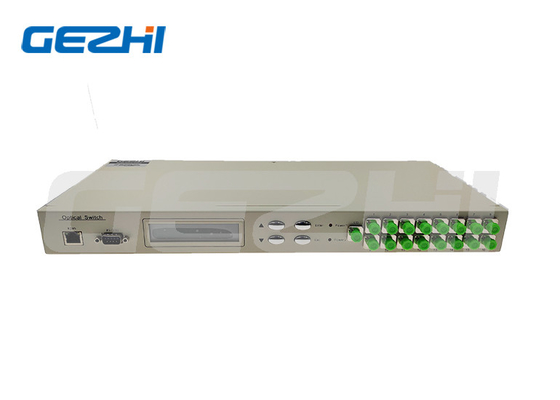 satın al Otomatik ölçüm için optik fiber 1x16 MEMS optik anahtar raf montu online manufacture