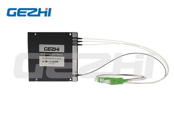 satın al Optik CWDM Mux Demux Modülü 3CH MUX DEMUX 5G Backbone Network 1270-1610nm online manufacture
