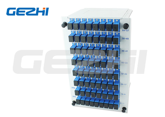 satın al Kaset Tipi Plastik Ekleme Modülü 1*64 PLC Splitter 130*101*206mm online manufacture