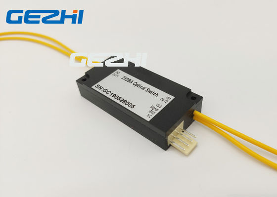 satın al Tek Modlu Mandallamasız 1550nm 2x2 Fiber Optik Bypass Anahtarı online manufacture