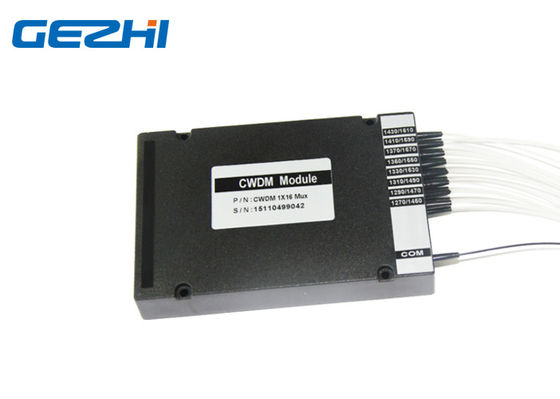 satın al 1610nm 1x16 Tek Fiber Pasif 16 Kanal CWDM Ayırıcı online manufacture