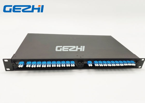 satın al 4 Yuvalı 1U Raf Montajı 100Ghz 8CH DWDM Mux Demux Modülü online manufacture