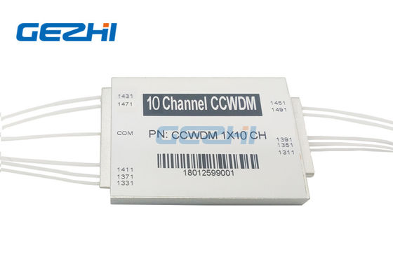 satın al Fiber Optik Bileşenler 1491nm Optik Pasif 1x10 Kanal Kompakt CWDM Modülü online manufacture