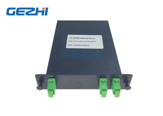 satın al 1510nm 1x2 CWDM Single Add Drop Pasif Çoklayıcı Modül online manufacture