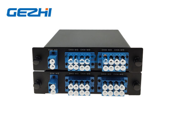 satın al İki Fiber Çift 8 Yönlü C28 Optik DWDM Mux Demux online manufacture