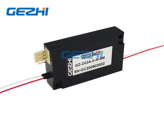 satın al 1650nm 500mW 2x2 Çapraz Çubuk Mekanik Optik Anahtar Modülü online manufacture