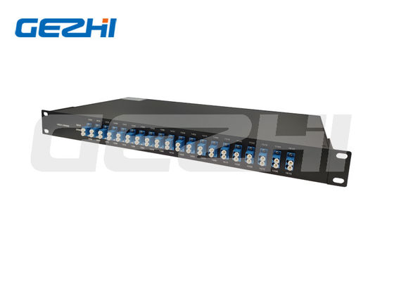 satın al 1x8 DWDM Pasif DWDM Mux Transport LC UPC Adaptörü 19