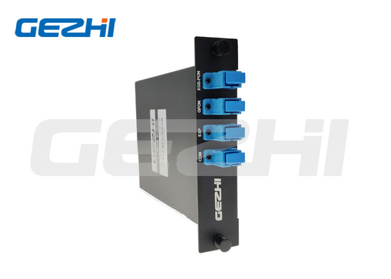 Tek Fiber Birlikte Varoluş Elemanı GPON + XGS-PON CEx WDM LGX Modülü SC/UPC Adaptörü