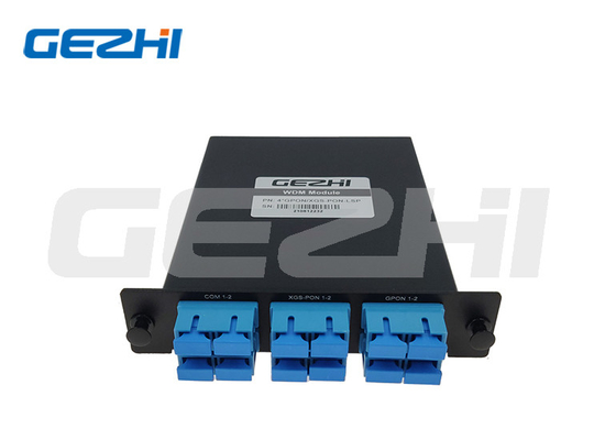 xWDM/xPON WDM1r çoklayıcılar Yeni Nesil Pasif Optik Ağlar için LGX Modülü