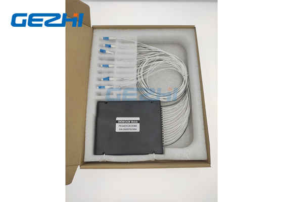 8CH CWDM OADM Modülü Dubleks Fiber 900um Gevşek Tüp 1470 - 1610nm Dalga Boyu