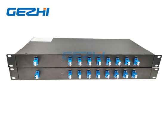 8 Kanal Dalga Boyu CWDM Modülleri İki Fiber Düşük IL 19