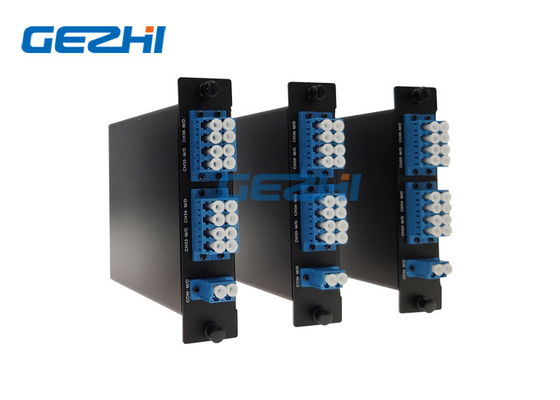 8CH CWDM Fiber Optik Modüller Düşük IL Yüksek İzolasyon Dubleks Fiber