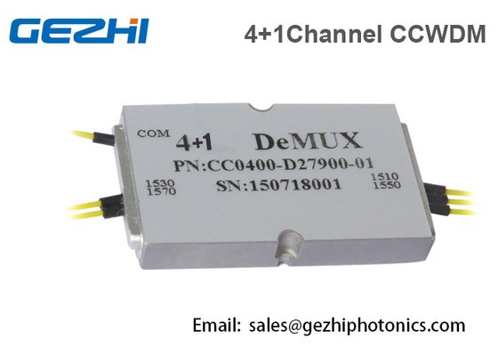 Yükseltme Portlu 4+1 Kanal Boş Alan Kompakt CWDM Demux Modülü