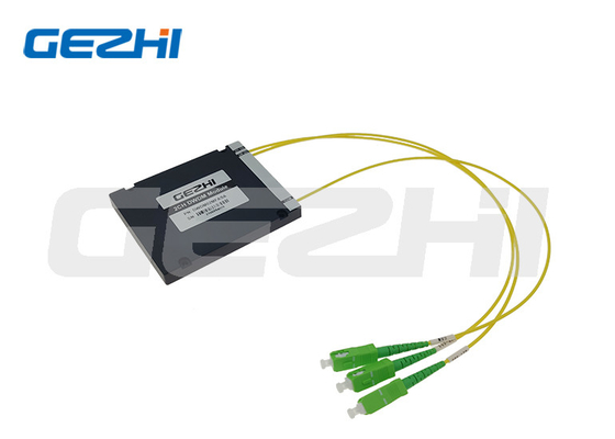 100G=100Ghz 2CH Dwdm Wdm ABS Kutusu 100x80x10mm Tek Mod Optik Fiber Çözümleri
