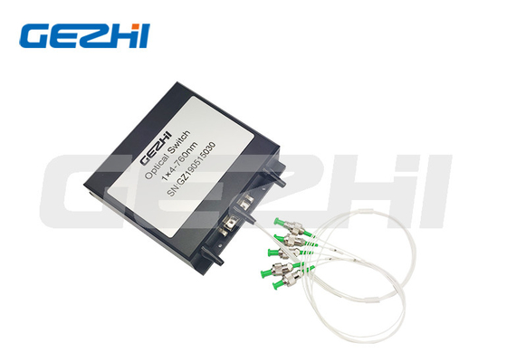 1x4 Bağlantı Noktalı Tek Modlu Fiber Anahtar Kilitlemesiz