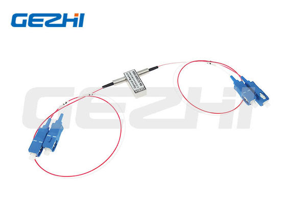 3V 2x2B Fiber Optik Anahtar, 1260-1650nm Dalga Boyu ve Latching veya Non-Latching Kontrollü