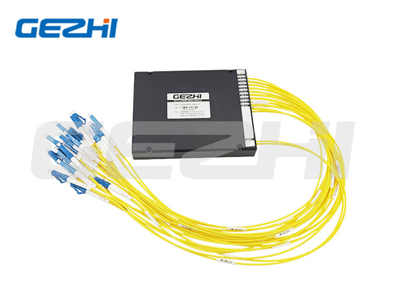 Çift Fiber 8 Kanallı CWDM Mux demux modülü LC/UPC konnektörü Kaba dalga boyu bölmeli multiplexer de-multiplexer +Upgra