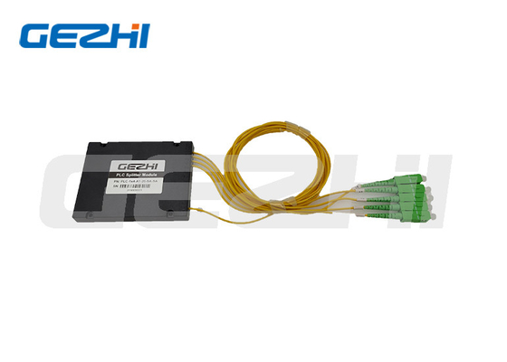 1x4 Pasif Fiber Optik Bölücü SC/APC ABS Modülü 1260 - 1650nm