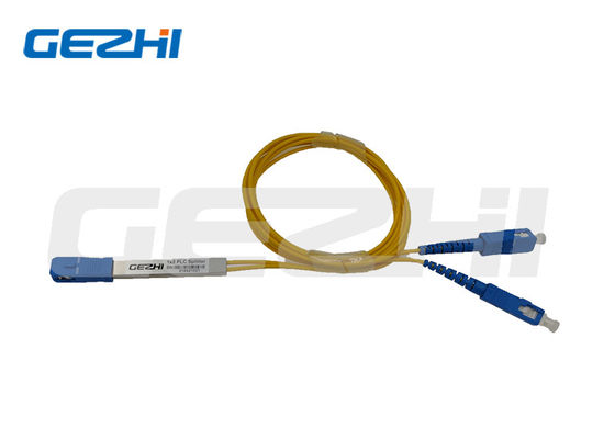 FTTH Ağları için Altın Tüp Paketi ile Düşük Giriş Kaybı 1x2 PLC Splitter