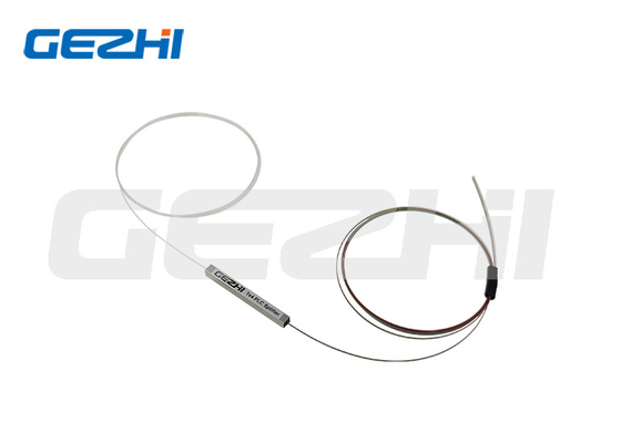 Fiber Optik Mini PLC Bölücü 1x4 Tek Modlu APC UPC Çelik Boru
