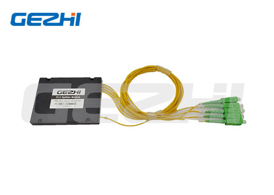FTTX Ağları için Düşük Ekleme Kayıplı ABS Kaset Tipi 1X4 PLC Ayırıcı Modülü