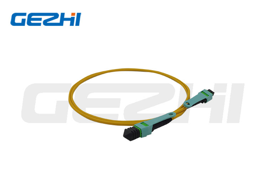 12 - 144 Core OS2 Optical Fiber Patch Cord MTP/MPO FTTX için gövde kablosu