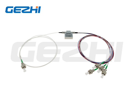 SC FC LC ST Konnektörlü Fiber Optik 1x4T Mekanik Optik Anahtar
