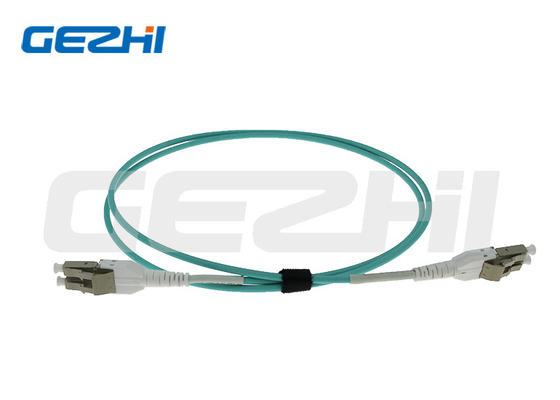 Dubleks Fiber Optik Atlama Kabloları Optik Fiber CATV için LC Fiber Yama Kablosuna Çift LC