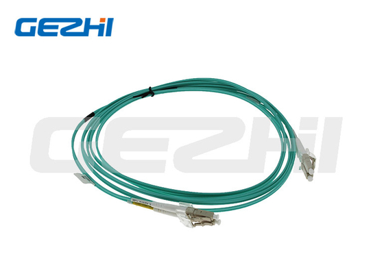 Dubleks LC'den LC'ye Fiber Yama Kablosu OM3 Yama Kablosu 1M/2M/3M Özelleştirilmiş