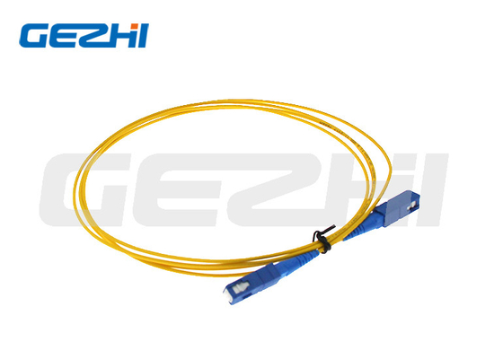 LAN / CATV için SC / UPC'ye Simplex LSZH Fiber Optik Yama Kablosu SC / UPC