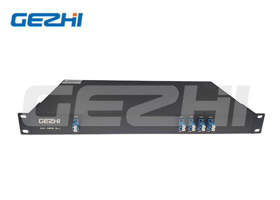 8 Kanal DWDM MUX DMUX 1U Raf Tipi Düşük Ekleme Kaybı