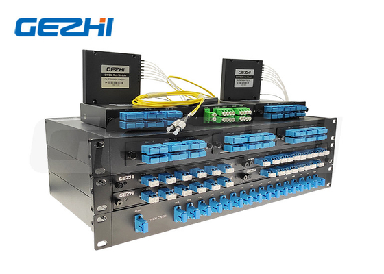 100GHz 4 8 16 18 Kanal DWDM Mux Demux Modülü Pasif Optik Çoklayıcı